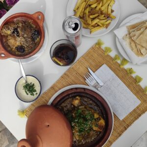 Tajine de Verduras con Garbanzos Estofados